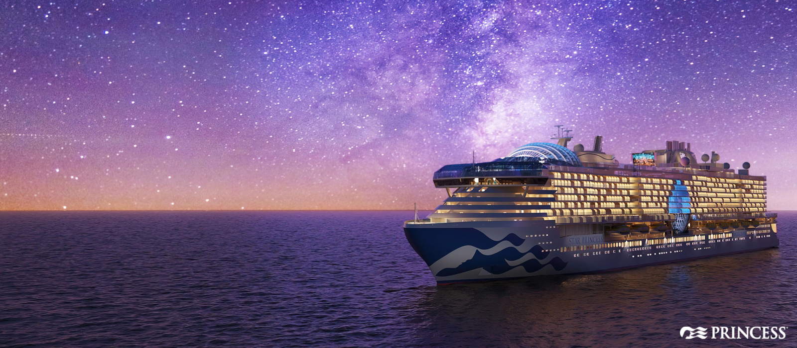 Cruise vacation destination scenery